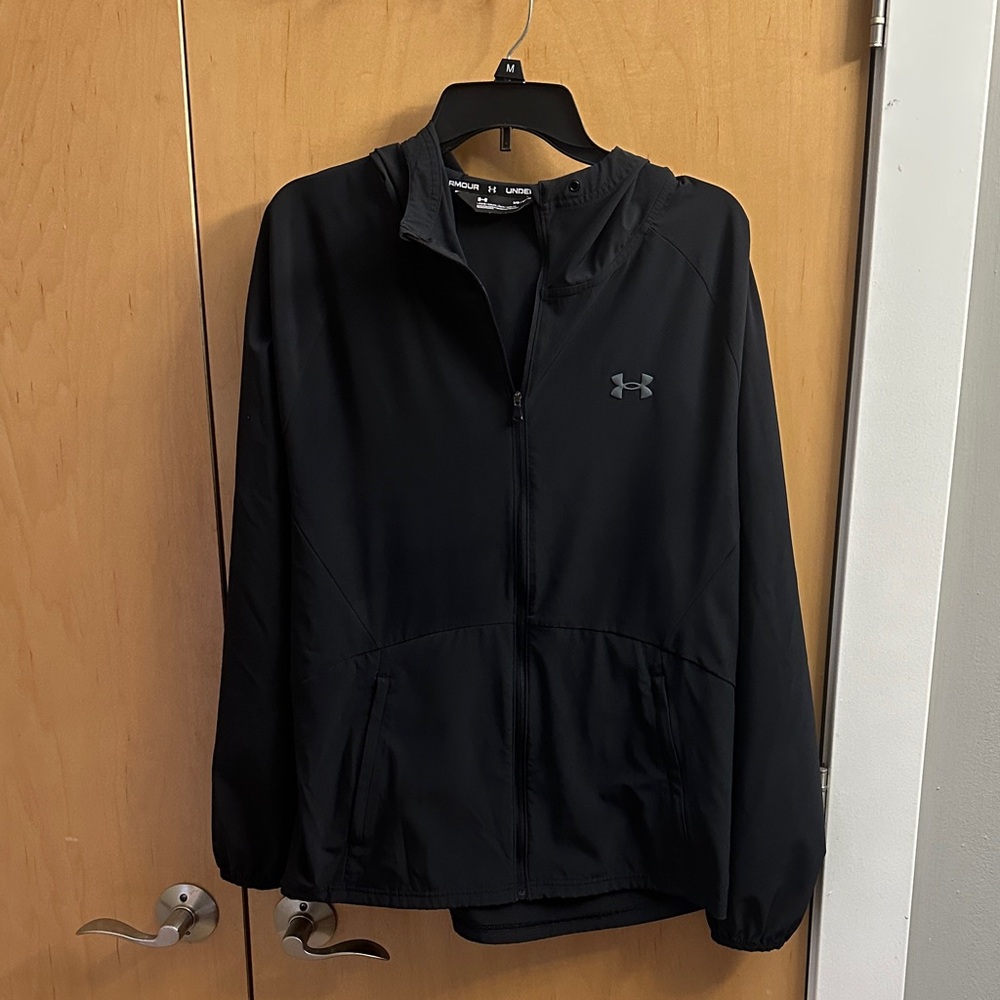 Under Armour Black Hooded Storm Jacket